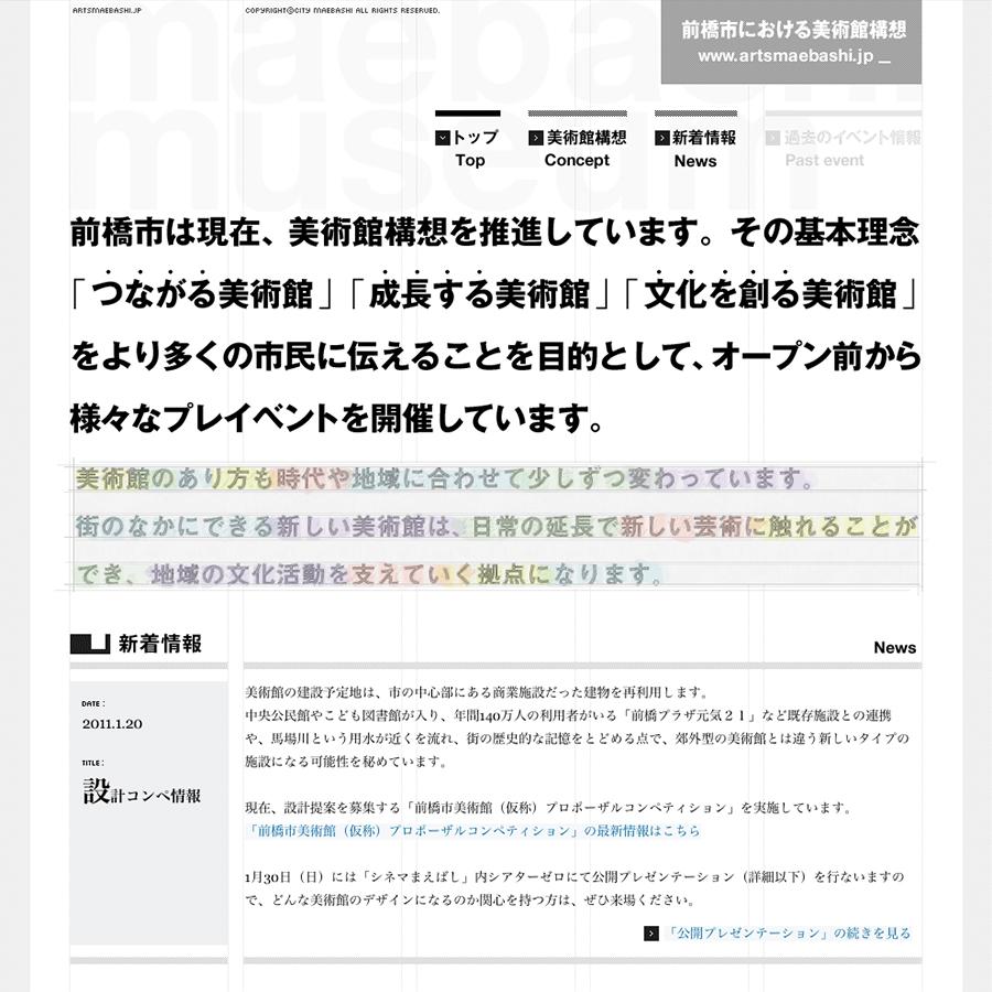 前橋市における美術館構想